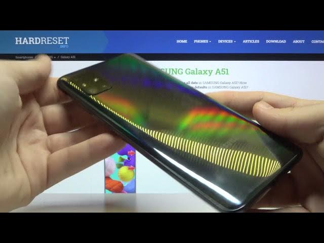 Video thumbnail for Samsung Galaxy A51 - Best Color Version?! Back Cover Color Presentation!