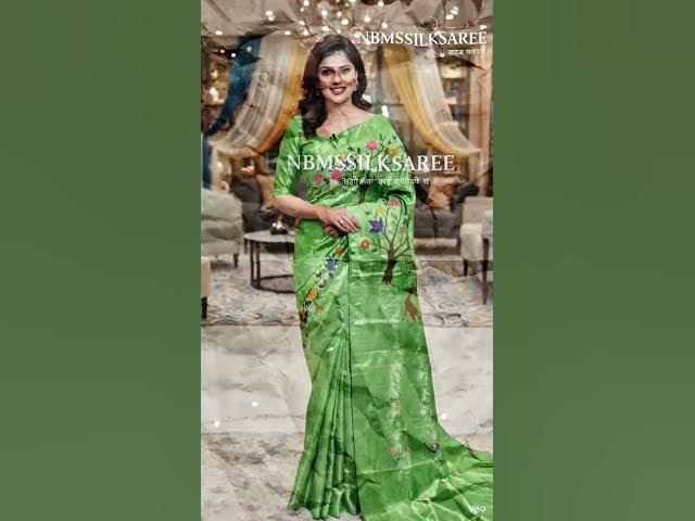 Video thumbnail for allover and half design handwoven Paithani sarees #paithani#yeolapaithanimanufacturer #paithanisaree