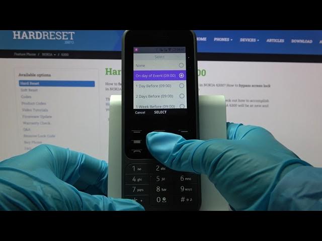 Video thumbnail for How to Add Event to Calendar in NOKIA 6300 (2020) - Use Calendar