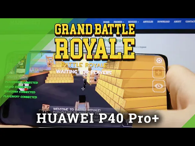 Video thumbnail for Grand Battle Royale Game Test on HUAWEI P40 Pro+ – Gameplay / Performance Checkup