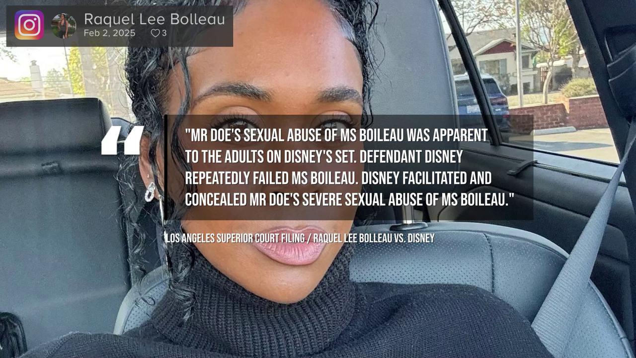 Video thumbnail for IN CASE YOU MISSED IT: Raquel Lee Bolleau accuses Disney of facilitating child sexual abuse.