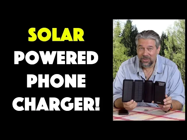 Video thumbnail for MyCharge PowerFold 8000 Solar Charger - Review