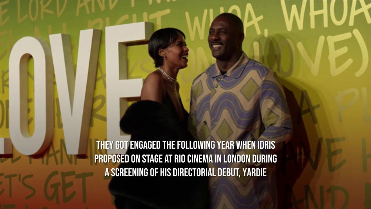 Video thumbnail for NEWS OF THE WEEK: Idris Elba celebrates seven years of marriage with wife Sabrina.