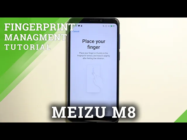 Video thumbnail for How to Add Fingerprint to MEIZU M8 – Set Up Fingerprint
