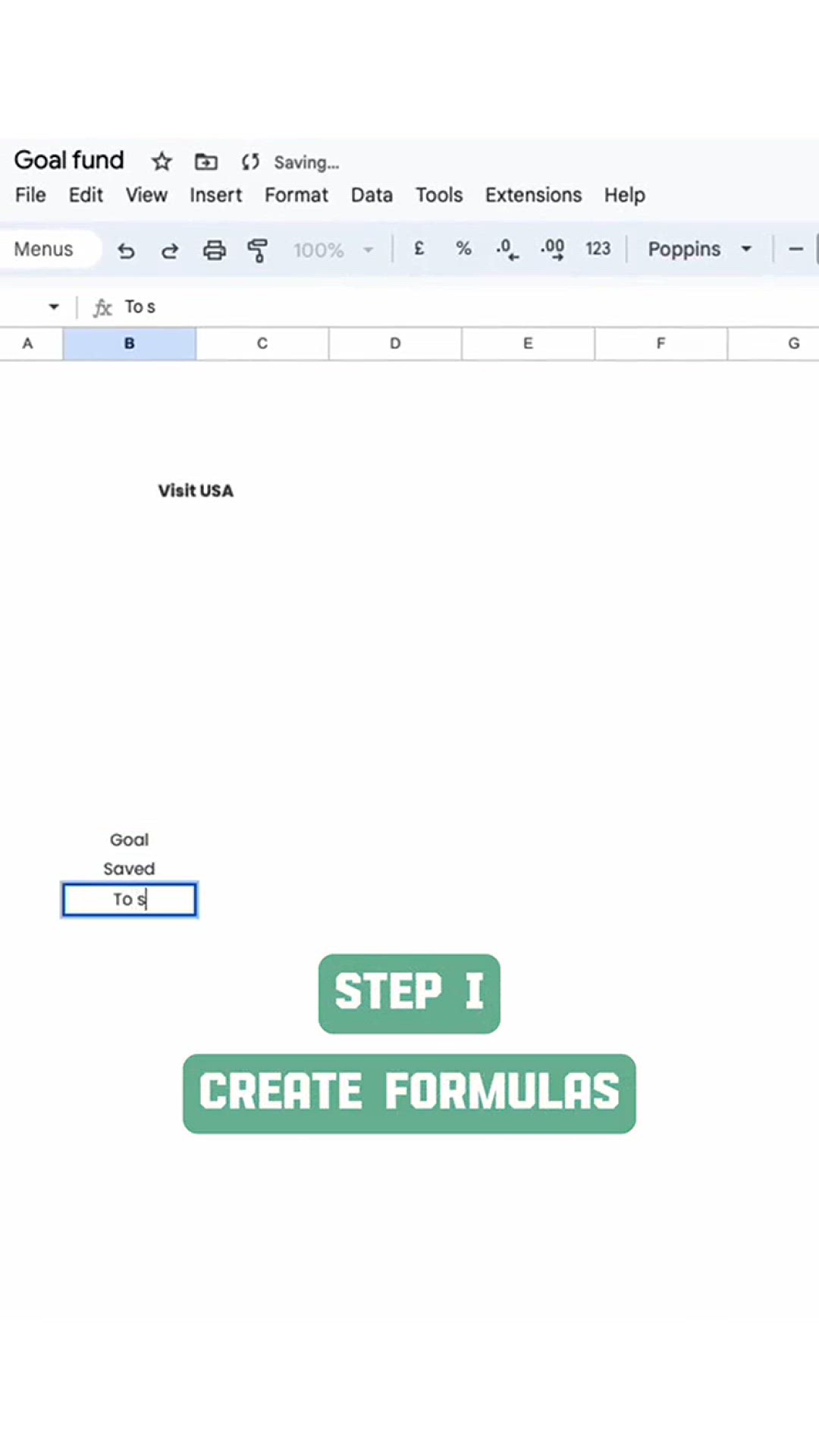 'Video thumbnail for Create your own fund savings tracker in #googlesheets'