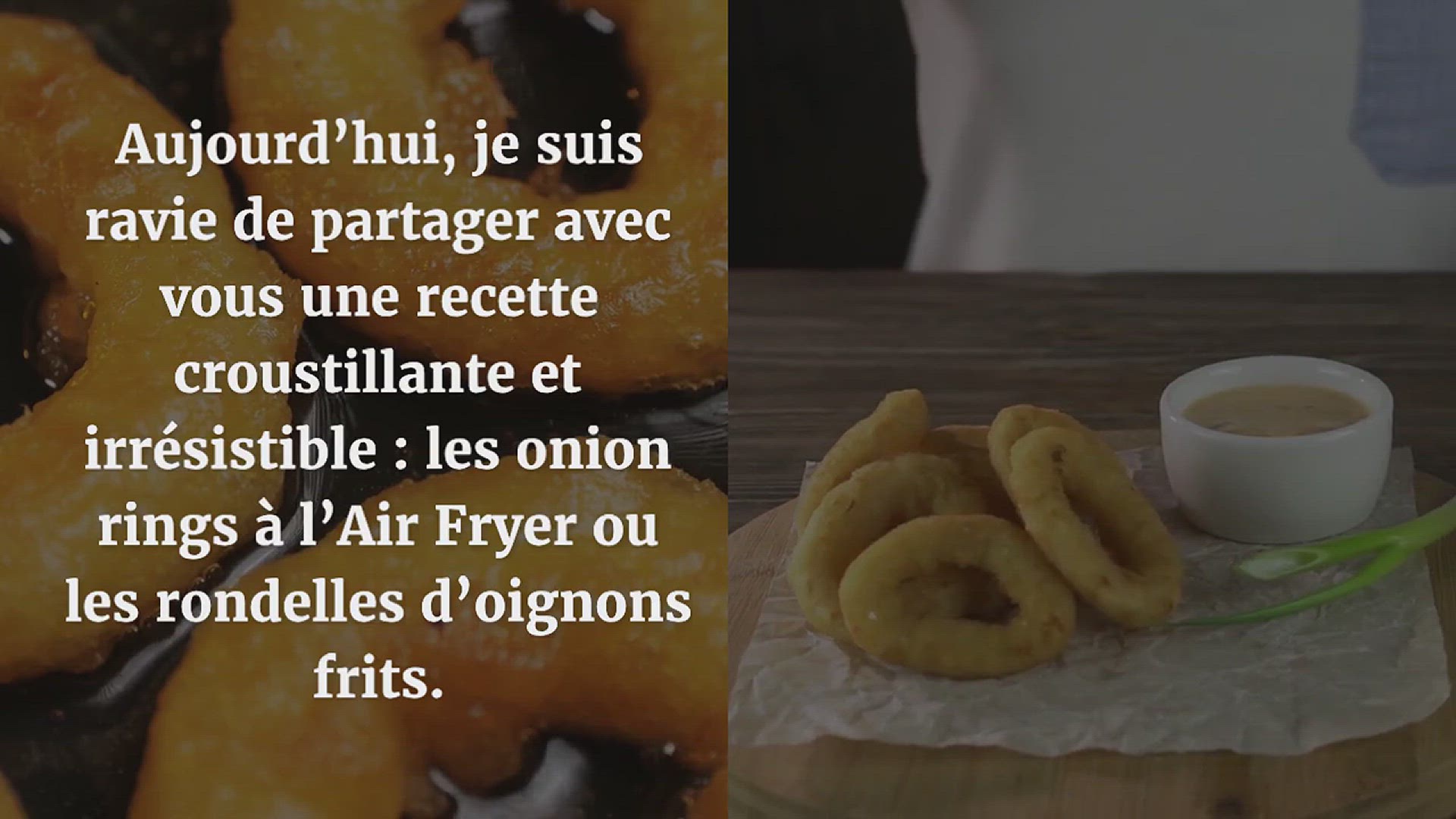 Video thumbnail for Onion rings Air Fryer