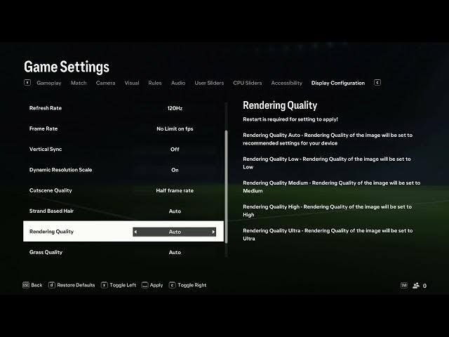Video thumbnail for The Best Quality Settings for Low PC Specs on FC24 (FIFA 24)
