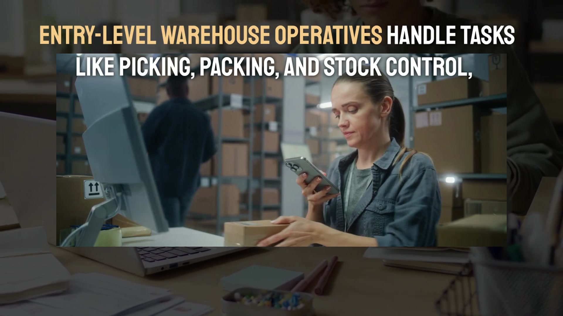 Video thumbnail for UK Warehouse & Storekeeping Opportunities 2025