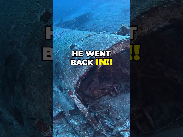 Video thumbnail for He Escaped a Sinking WW2 Bomber... Then Went BACK IN!