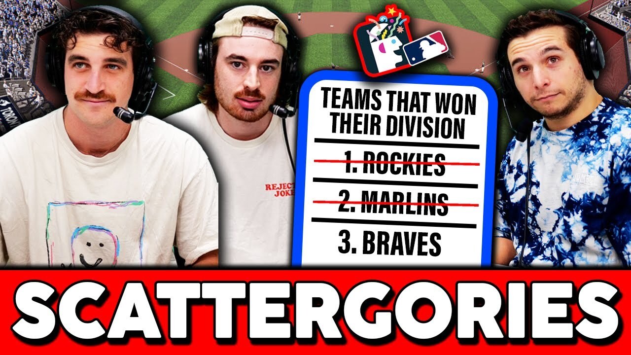 Video thumbnail for Name an MLB player that's signed a 10-year contract (Scattergories)