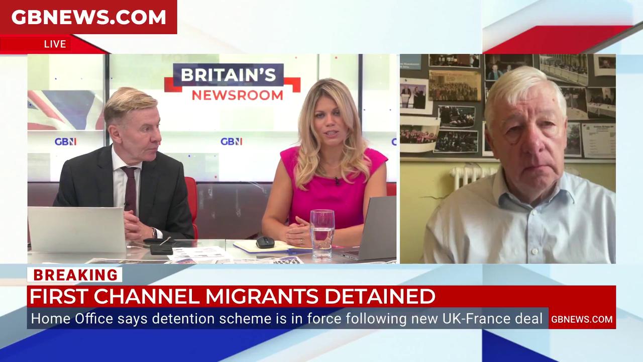'Video thumbnail for Labour MP hits out at Channel migrants being 'prioritised' over his constituents'