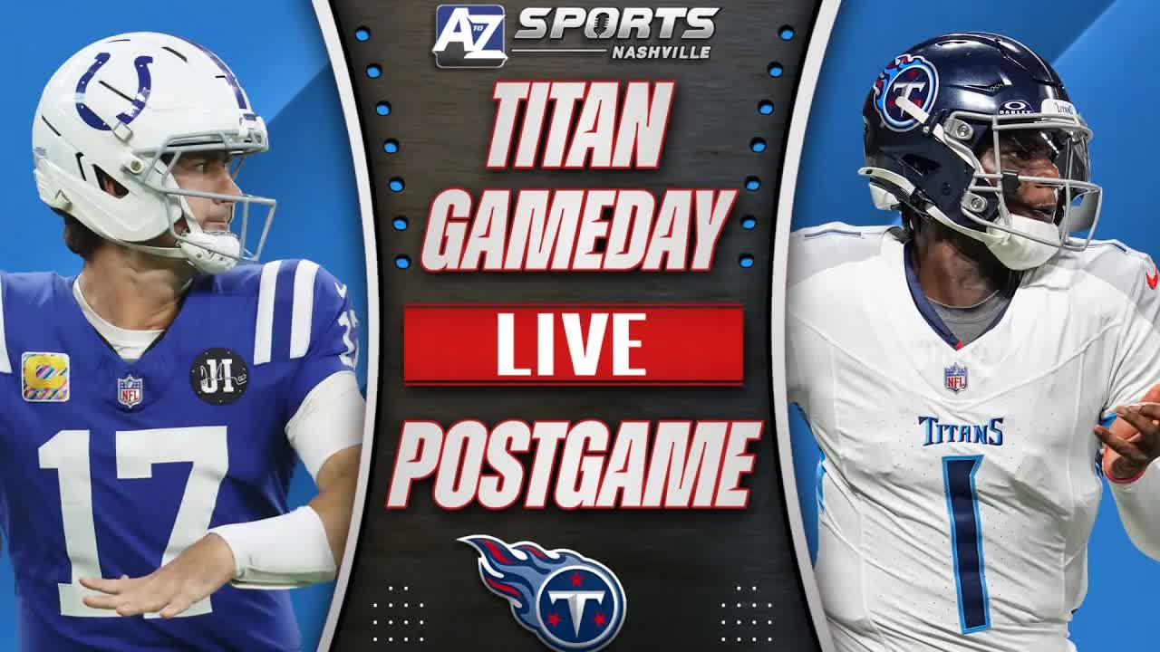 Video thumbnail for a to z sports nashville: titans stumble vs colts: postgame analysis of another embarrassing loss