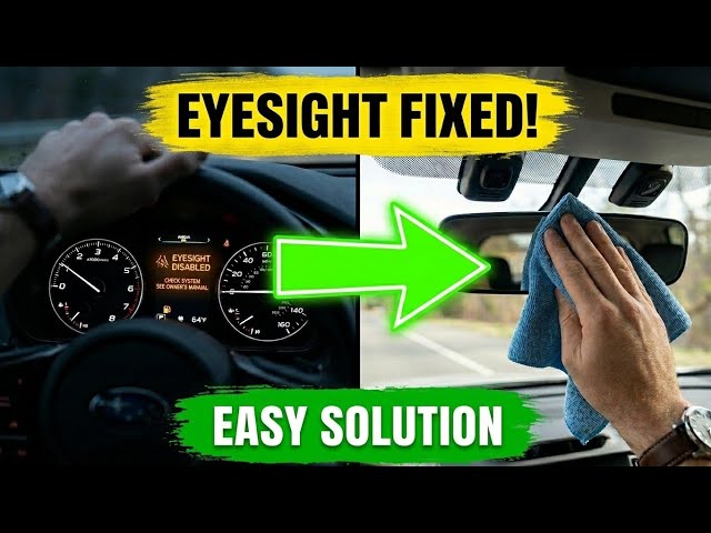 Video thumbnail for How to Fix Subaru EyeSight Disabled Message (Easy 5-Minute Reset)