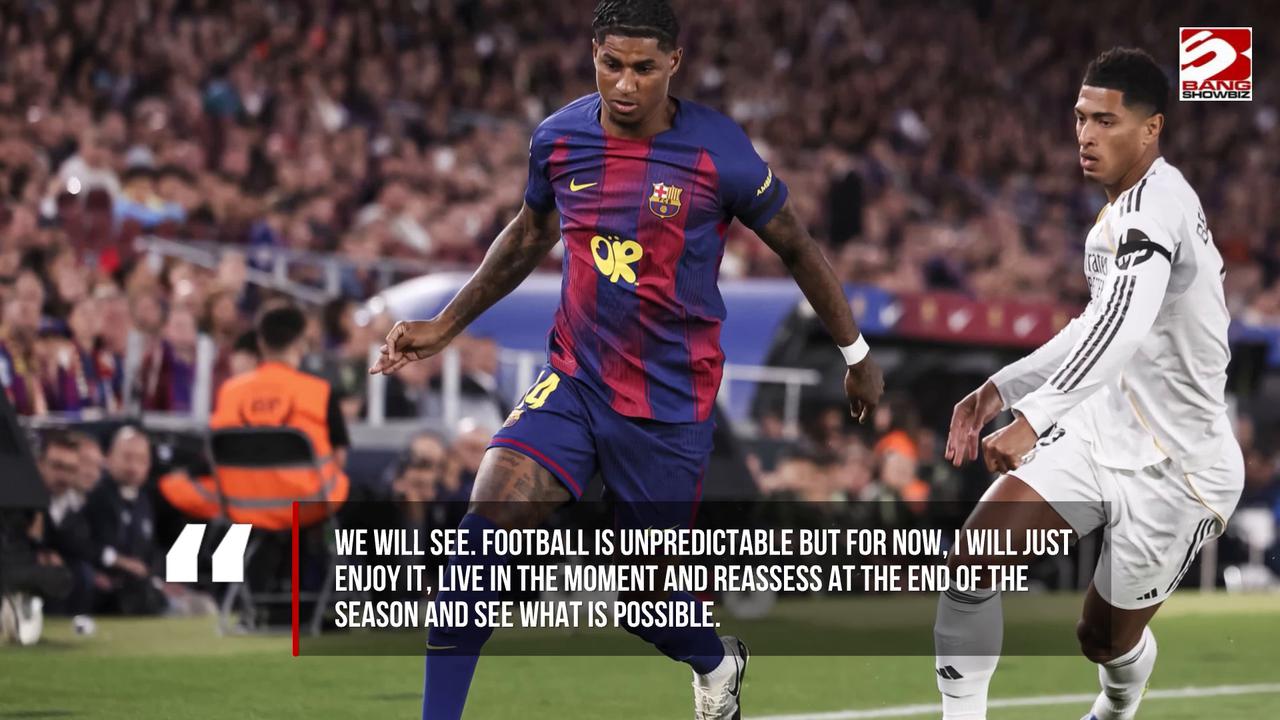 Video thumbnail for Marcus Rashford expresses his desire to stay at FC Barcelona