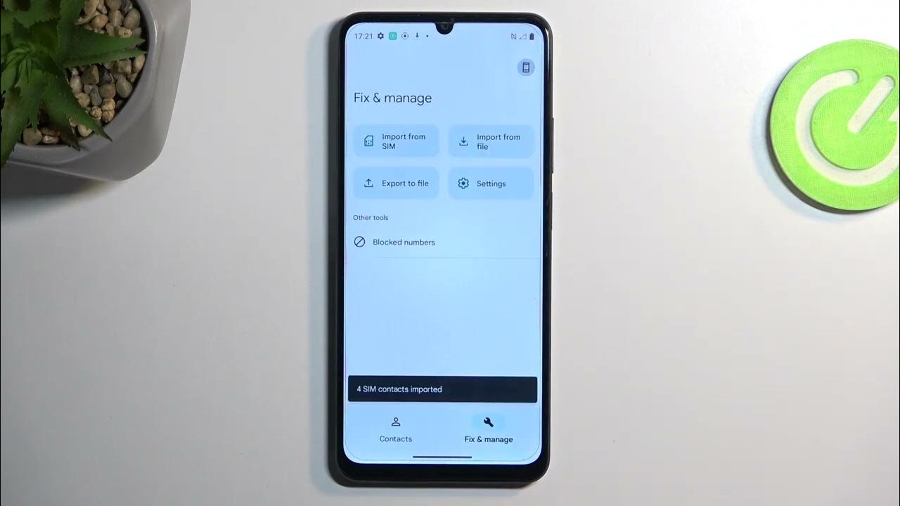 Video thumbnail for How to Copy Contacts in Realme C51 – Relocate Contact List