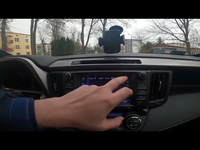 Video thumbnail for How to Check Trip Info in Toyota RAV 4 IV (2013 - 2018) - Find and Manage Trip Info