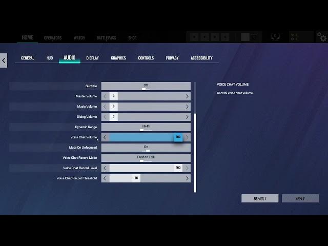 Video thumbnail for How To Disable Voice Chat In Rainbow Six Siege