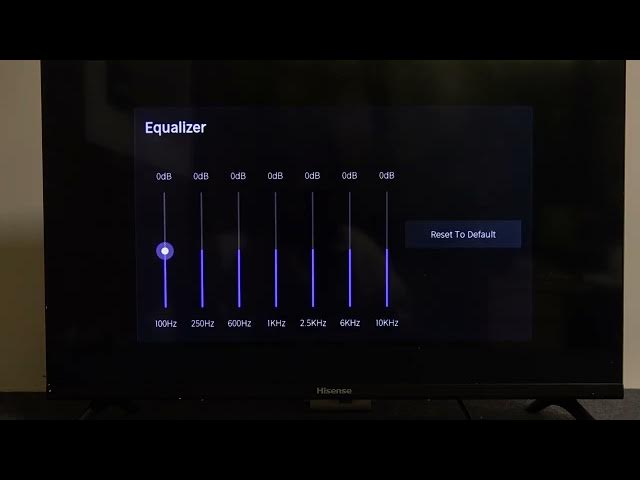 Video thumbnail for How To Manage Equalizer On HISENSE Smart TV