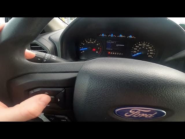 Video thumbnail for How to Change Display Mode on Instrument Cluster in Ford F150 ( 2014 - now ) | Check Trip Info