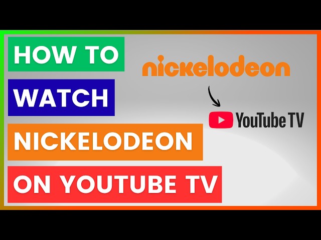 Video thumbnail for How To Watch Nickelodeon On YouTube TV? [in 2026]