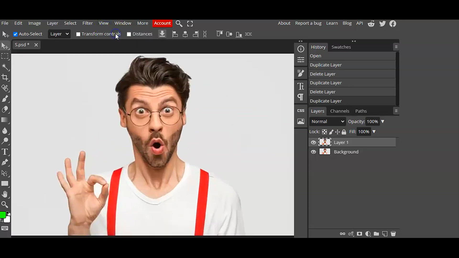 'Video thumbnail for How to Turn Photos into Cartoon Effect - Photopea Tutorial l easy canva'