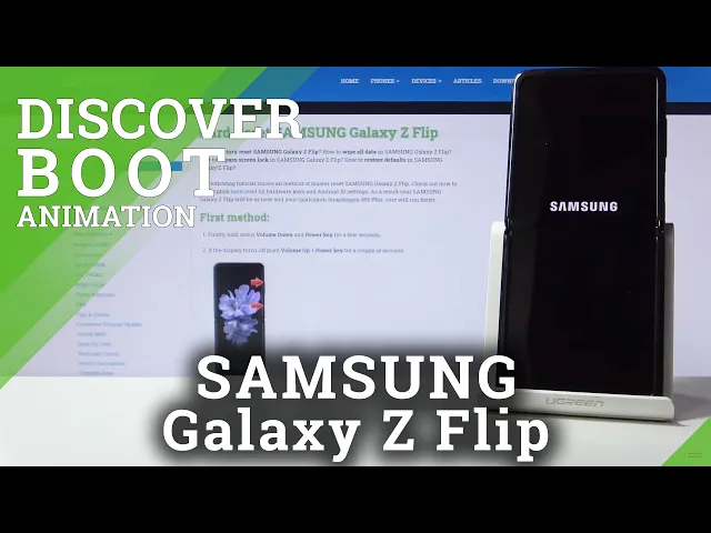 Video thumbnail for Boot Animation Samsung Galaxy Z Flip – Discover Loading Animation