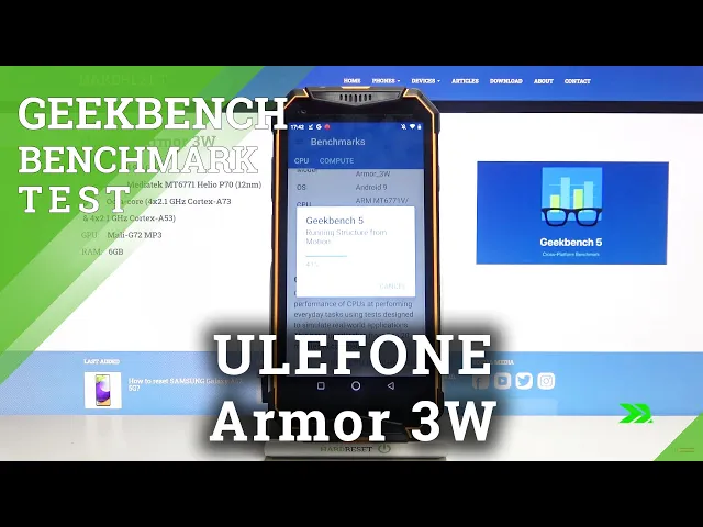 Video thumbnail for Test the GPU Performance in Ulefone Armor 3W - Geekbench V5 Benchmark