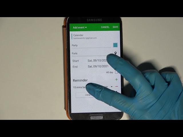 Video thumbnail for How to Add Event to Calendar in Samsung Galaxy S4 – Set Up Reminder