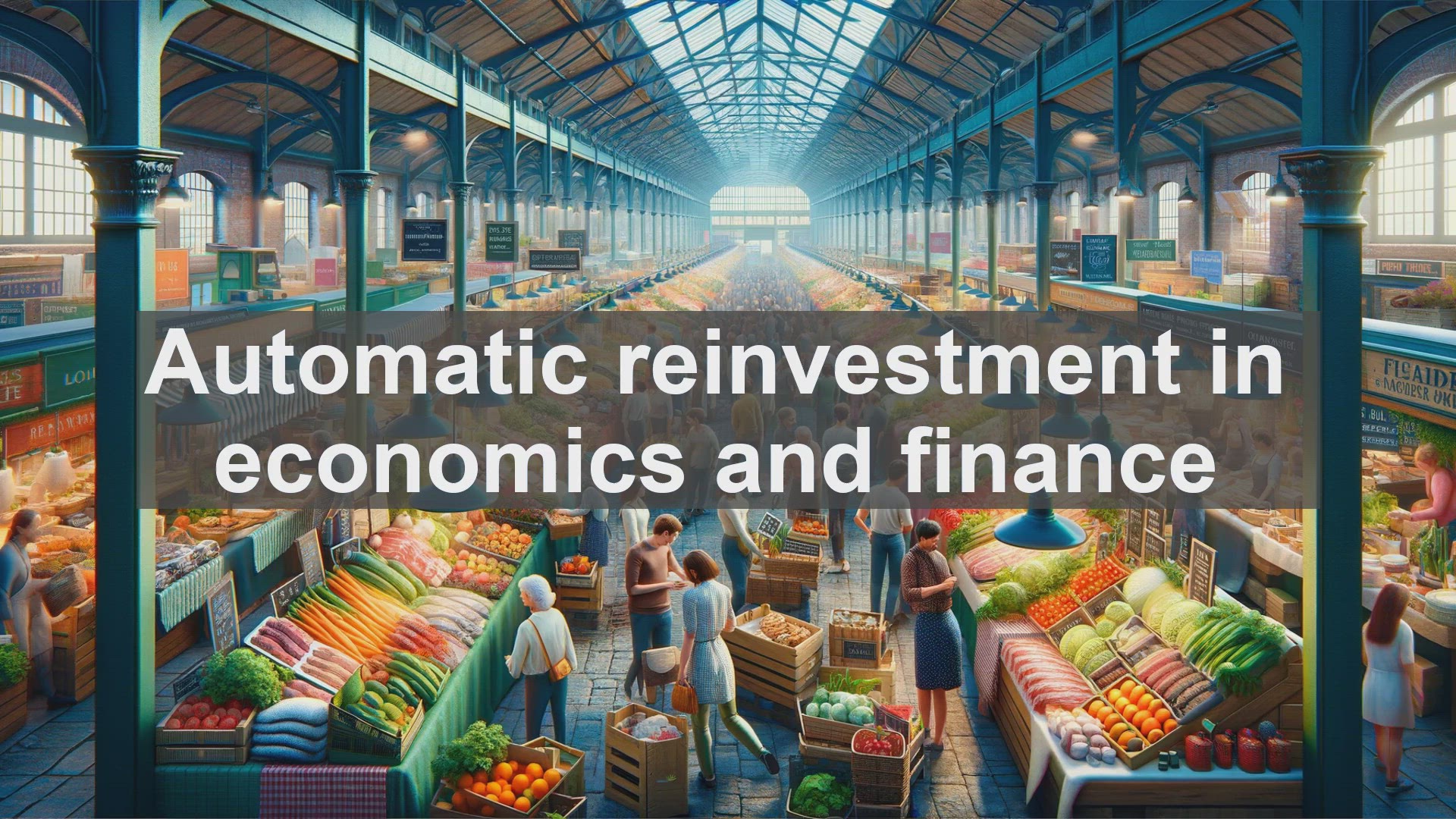 'Video thumbnail for Automatic reinvestment in economics and finance'