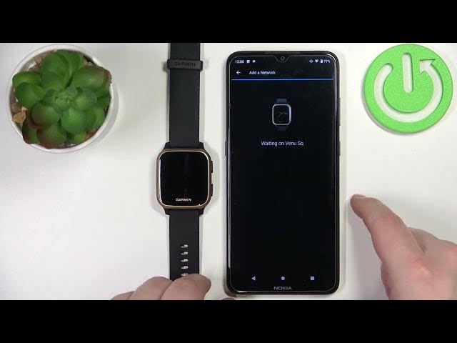 Video thumbnail for How to Connect GARMIN Venu Sq Music with Wi-Fi – Connect / Disconnect with Wi-Fi