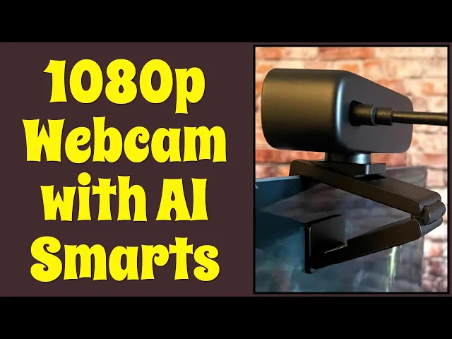 Video thumbnail for Anker PowerConf C300 1080p Webcam - DEMO & REVIEW