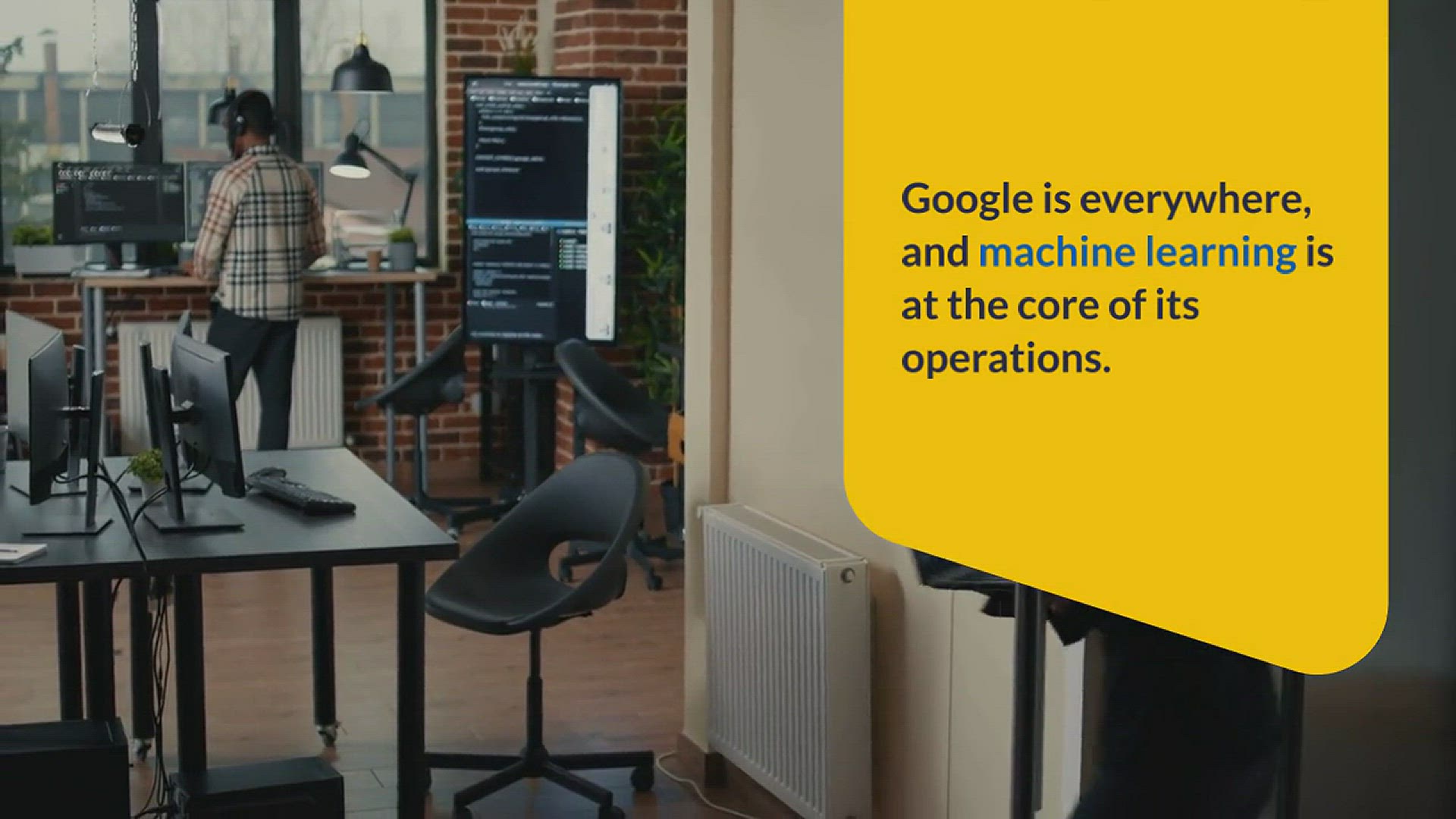 'Video thumbnail for How Does Google Use Machine Learning?'