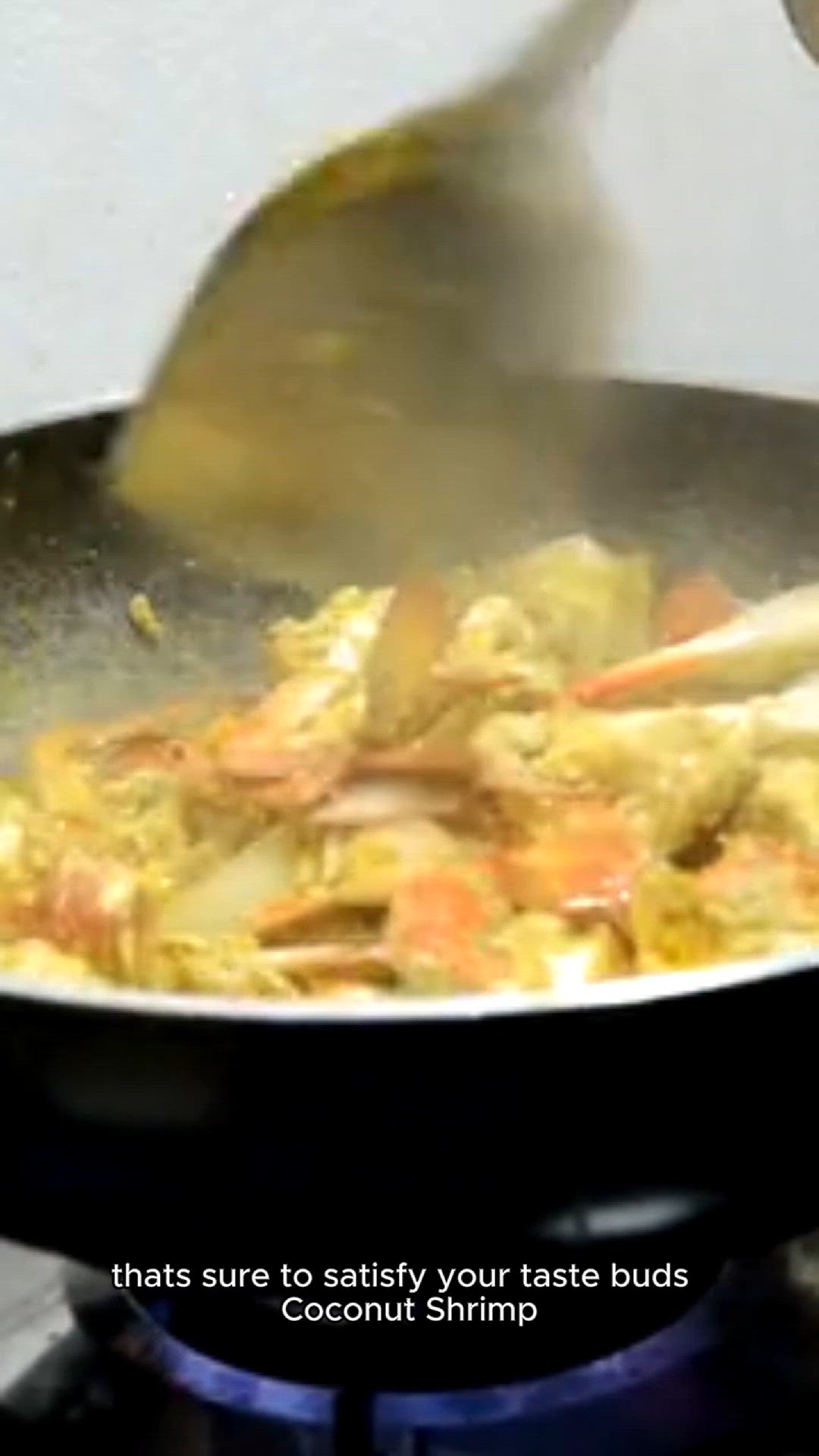 Video thumbnail for coconut shrimp recipe