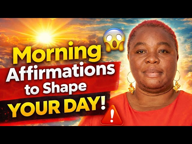 Video thumbnail for Morning Affirmations To Shape Your Day