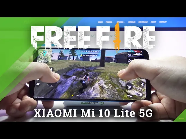Video thumbnail for Garena Free Fire Game Test on Xiaomi Mi 10 Lite 5G - Top Battle Royale Game