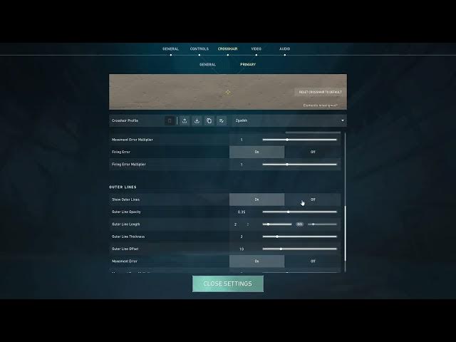 Video thumbnail for How To Customize Crosshair In Valorant