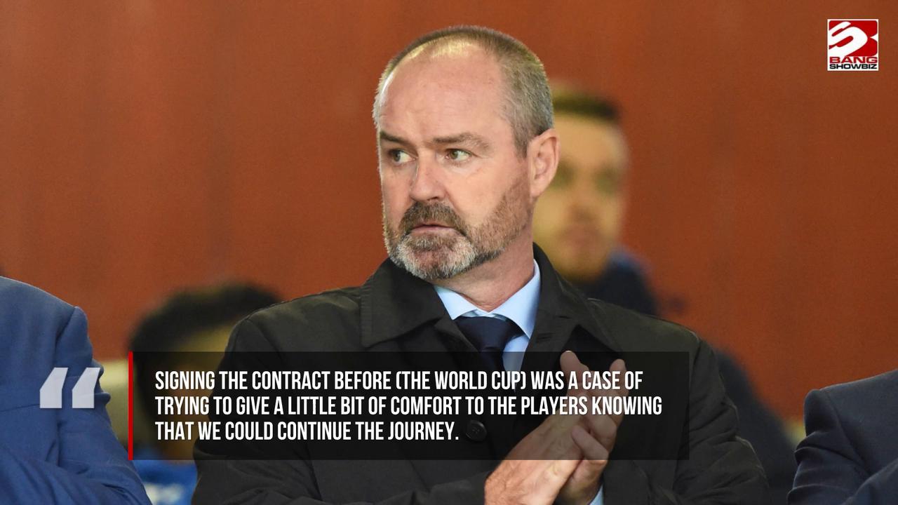 Video thumbnail for Steve Clarke felt the time was right for him to step down as Scotland manager