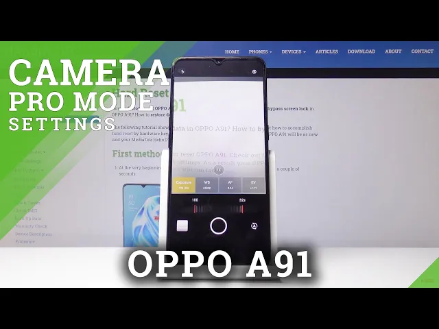 Video thumbnail for How to Use Camera Pro Mode in OPPO A91 – Camera Features