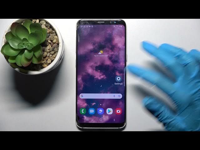 Video thumbnail for How to Turn On/Off High Contrast Text in SAMSUNG Galaxy S8 – Personalize Display Settings