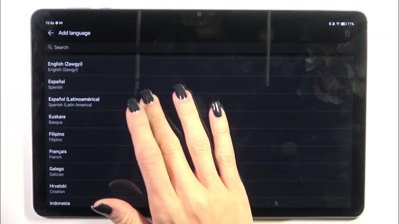 Video thumbnail for How to Change Language in Honor Pad X9 – Set Up Android Language