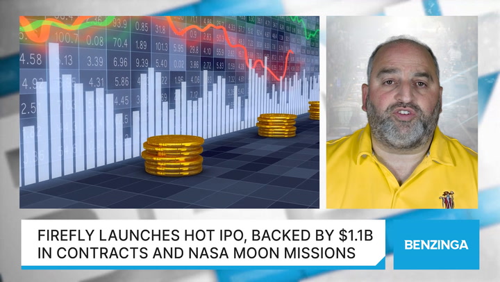 'Video thumbnail for Firefly Launches Hot IPO, Backed by $1.1B in Contracts and NASA Moon Missions'