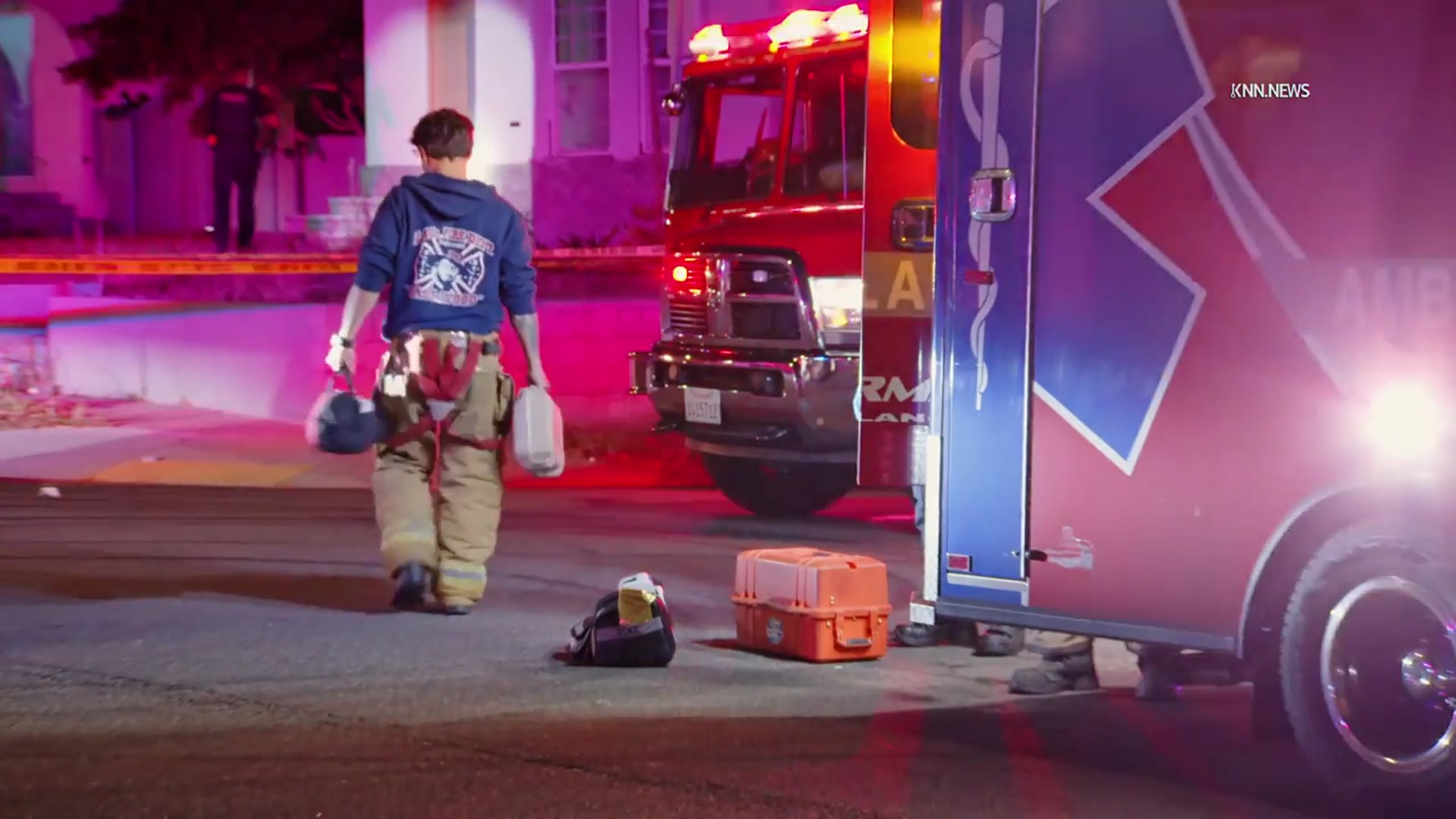 Video thumbnail for US, Los Angeles: Inglewood Victim Reportedly Suffers Multiple Gunshot Wounds.