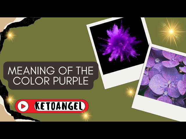 'Video thumbnail for The Meaning Of The Color Purple: Biblical and Spiritual Insights'