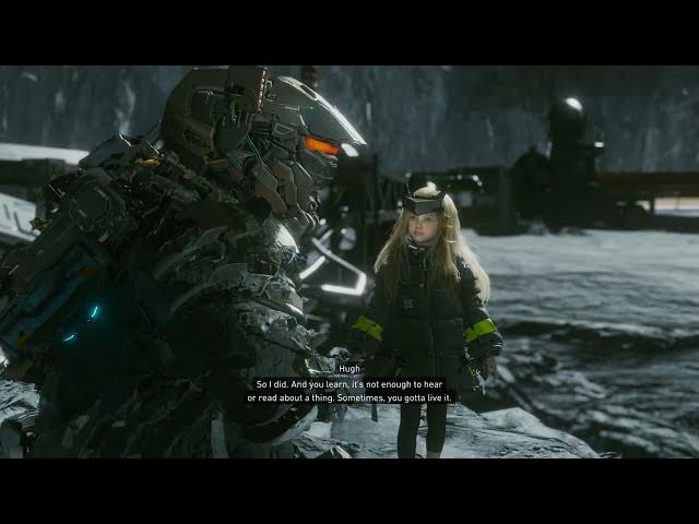 Video thumbnail for Pragmata - Sector 04: Hugh and Diana View Earth From The Moon's Surface Together | Conversation