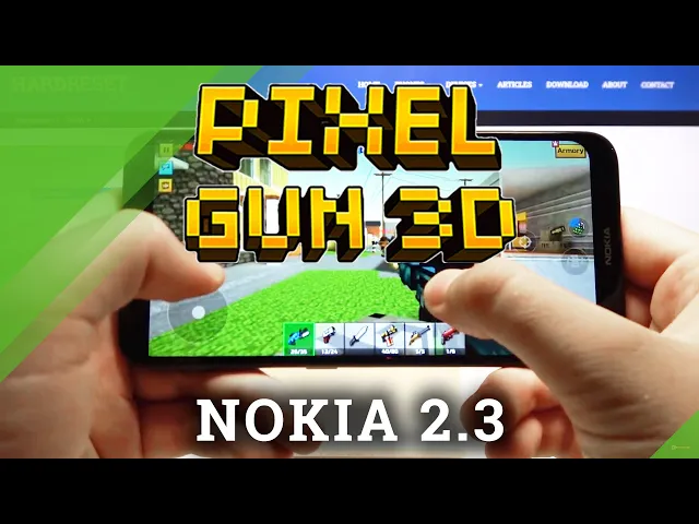 Video thumbnail for Pixel Gun 3D Gameplay on Nokia 2.3 - Gaming Performance Checkup