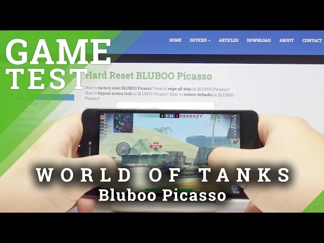 Video thumbnail for World of Tanks on Bluboo Picasso – High Graphics Test in Bluboo