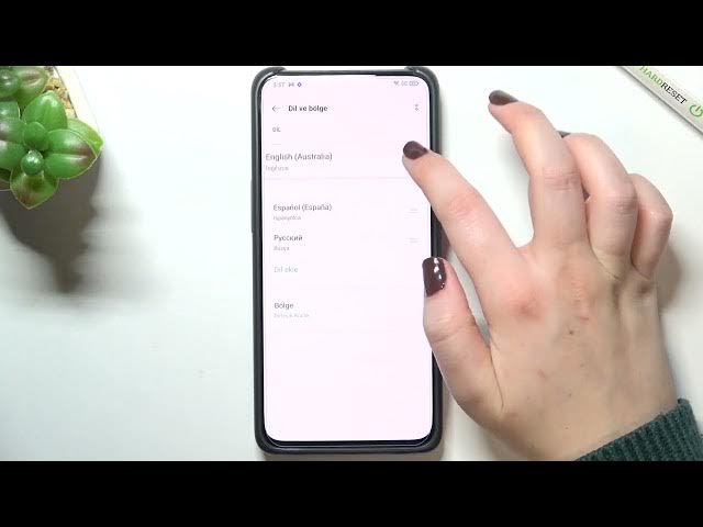 Video thumbnail for How to Pick System Language in Oppo Reno 10X Zoom - Change Current Smartphones Language