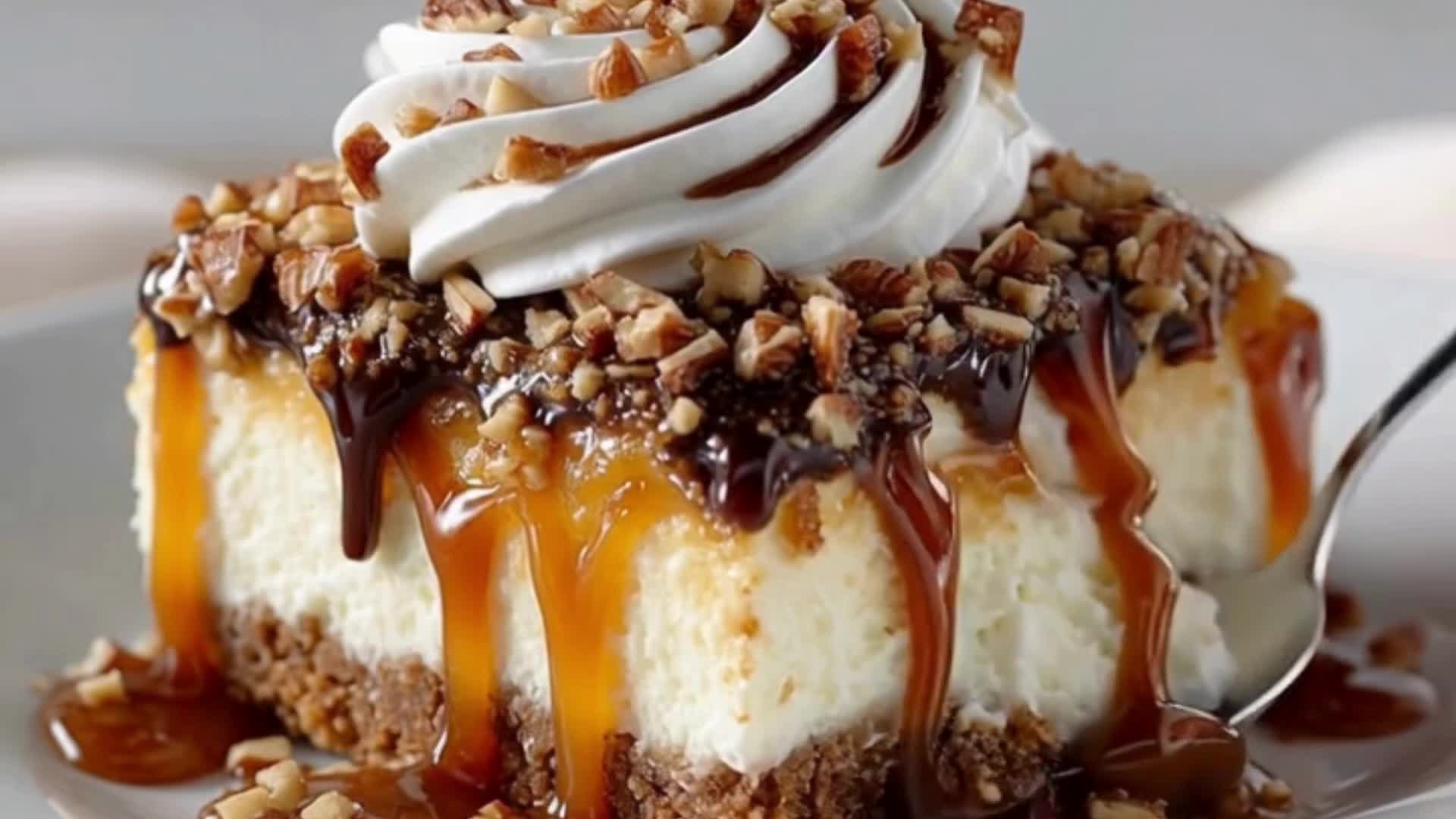Video thumbnail for Caramel Heath Bar Poke Cake Recipe – Sweet, Creamy & Crunchy Bliss in Every Bite