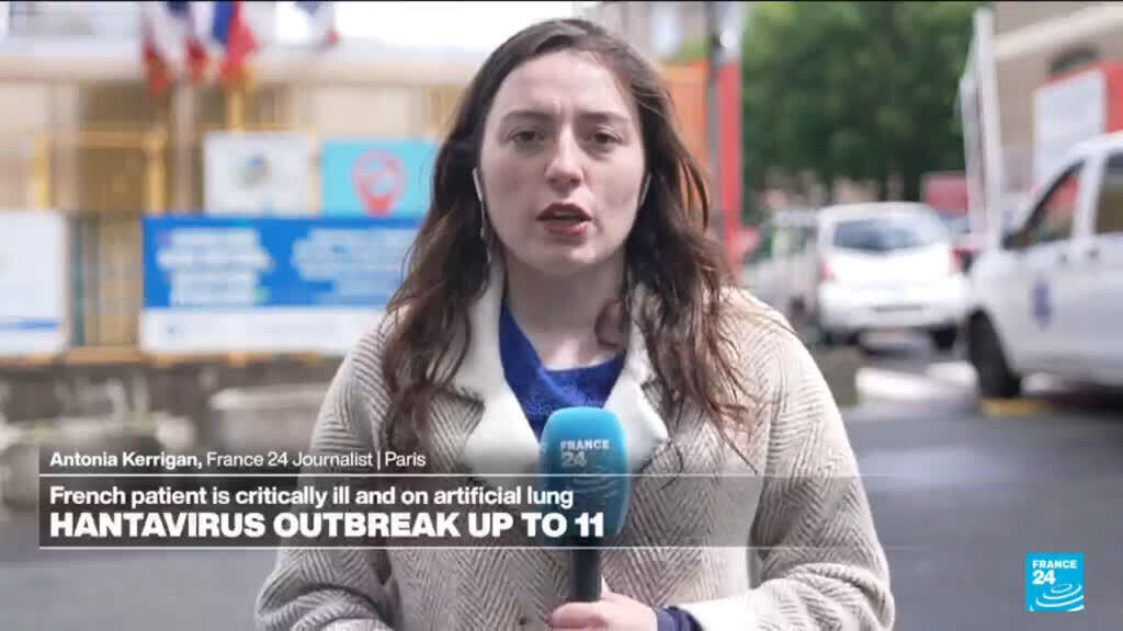 Video thumbnail for French woman battling 'severe' hantavirus as outbreak grows to 11