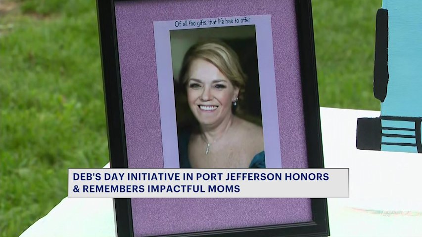 Video thumbnail for Deb's Day initiative in Port Jefferson remembers impactful moms
